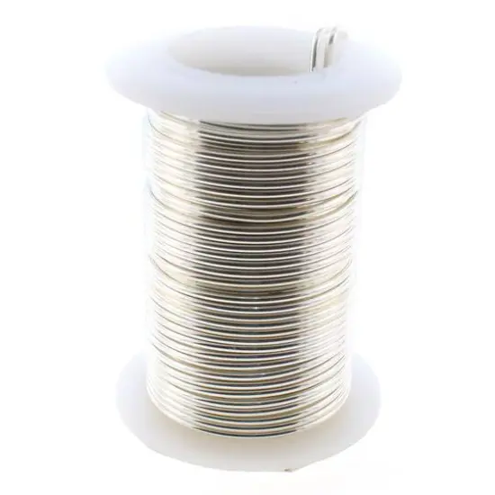 The Beadsmith&reg; Wire&trade; Elements 16 Gauge Tarnish-Resistant Wire Silver {4}