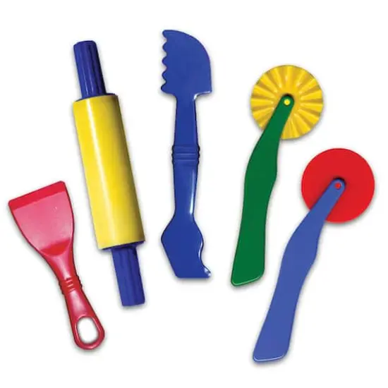 Creativity Street&reg; Mixed Dough Tool Pack, 3ct. {3}