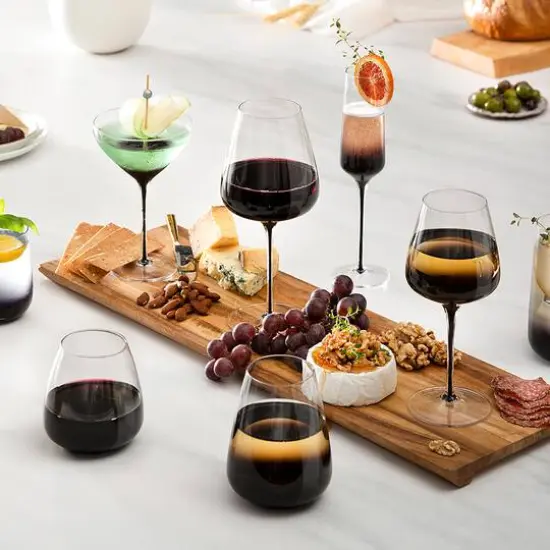 JoyJolt&reg; Black Swan Luxury Barware Collection, 16ct. {3}