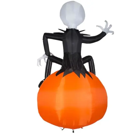9.5ft. Airblown&reg; Inflatable Halloween Jack Skellington on Jack-o'-Lantern {4}
