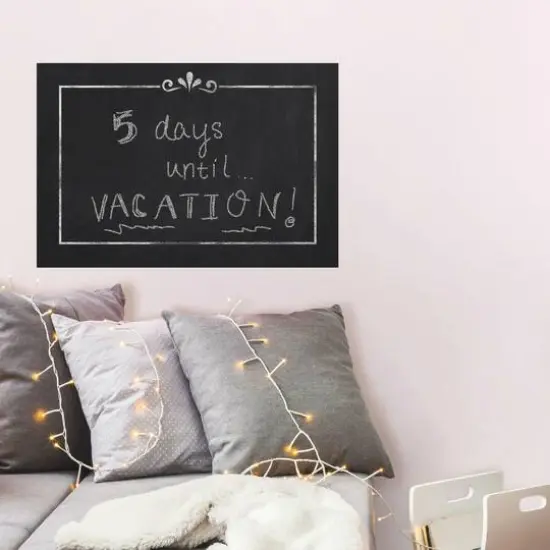 RoomMates Chalkboard Peel & Stick Wallpaper {8}