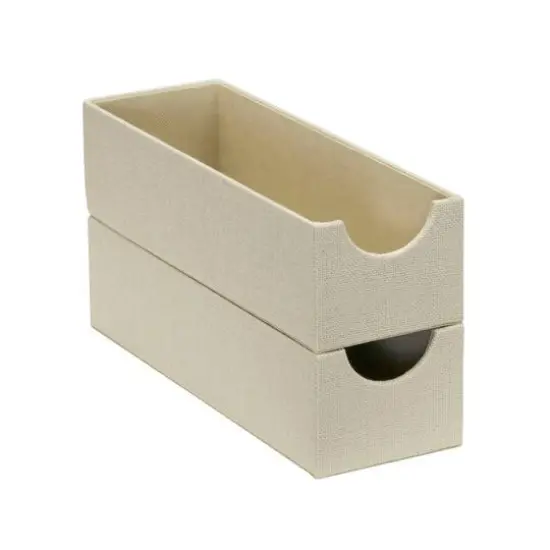Household Essentials Narrow Drawer Organizers, 2ct. White {6}