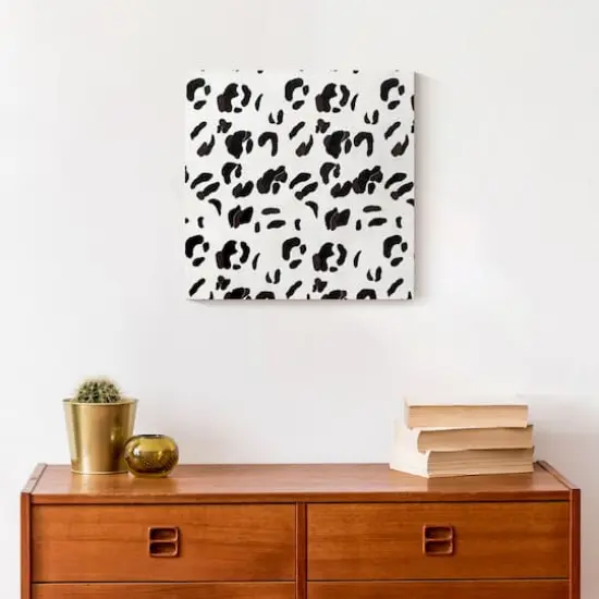 Brown Cheetah Canvas Wall Art {5}