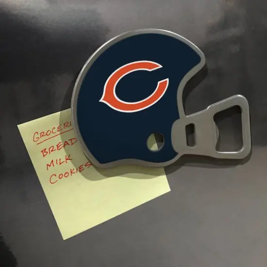Football Season Opener Bottle Opener Chicago Bears {5}