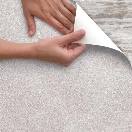 Con-Tact&reg; 18" x 6ft. Glitter FX Silver Peel N Stick Covering {4}