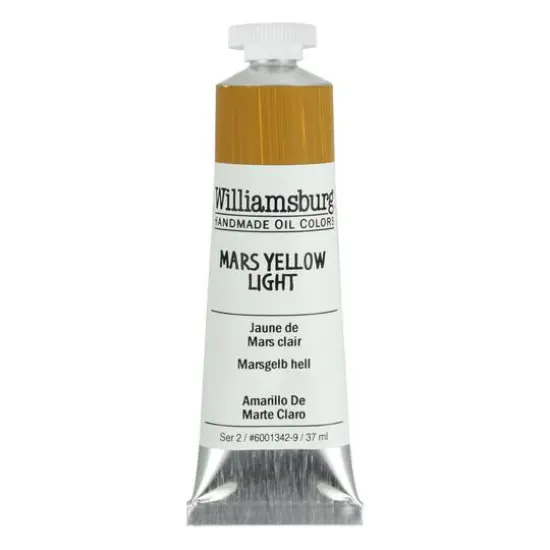 Williamsburg&reg; Artist Oil Colors, 37mL Mars Yellow Light {1}