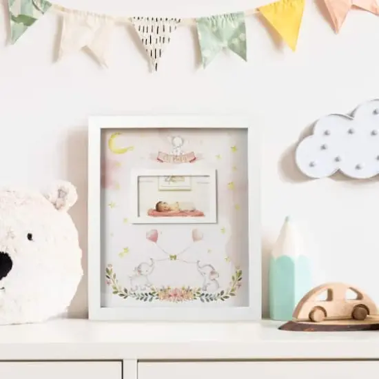 Kate Aspen&reg; Pink Elephant Baby Shower Guest Book Alternative {6}