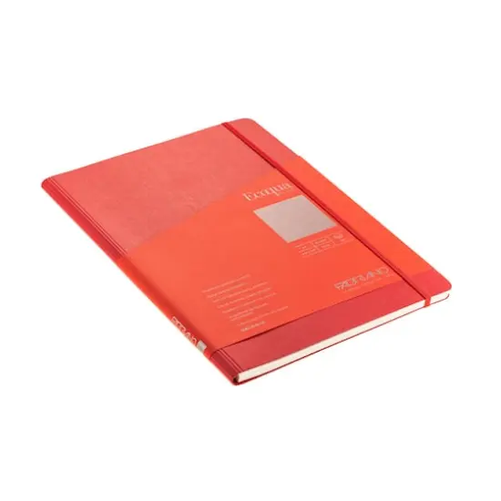 Fabriano® Ecoqua Plus Dotted A4 Hidden Spiral-Bound Notebook Red {6}