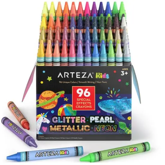 Arteza&reg; Kids Special Effects Crayon Set {1}