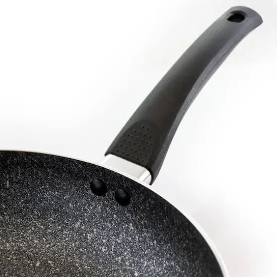 Oster Merrion 12" Red Aluminum Frying Pan With Bakelite Handle {5}