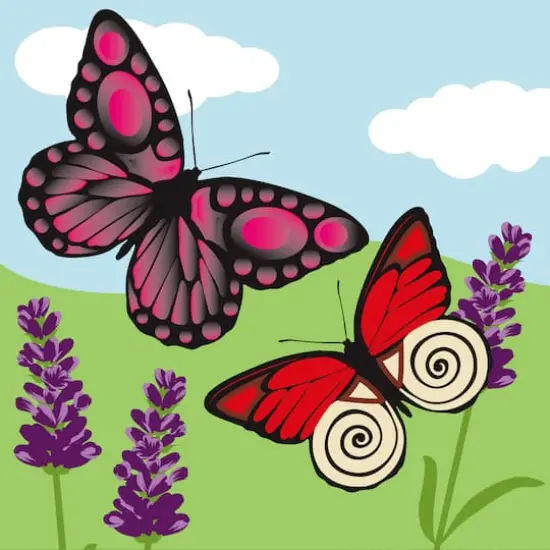 Butterflies Mini Canvas Painting Kit by Craft Smart&reg; {3}