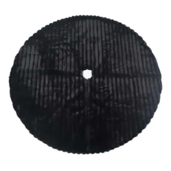 4ft. Black Christmas Tree Skirt by Ashland® {1}