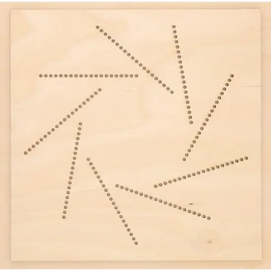 Leisure Arts&reg; Spiral Stitched String Art Shadow Box Kit {4}