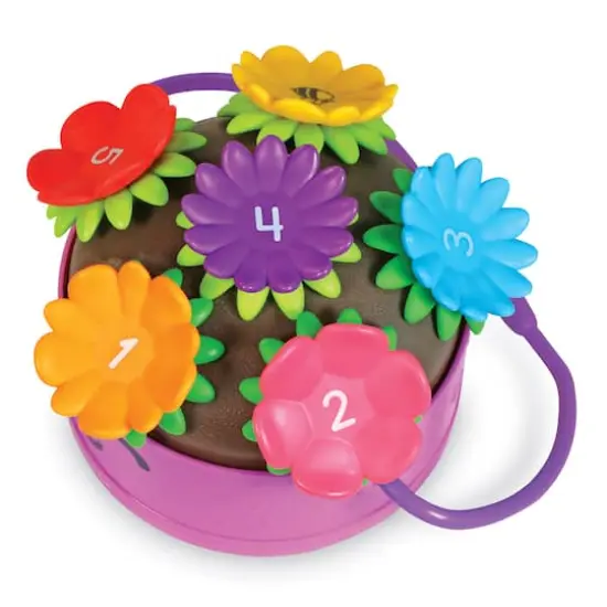 Learning Resources Poppy the Count & Stack Flower Pot {4}