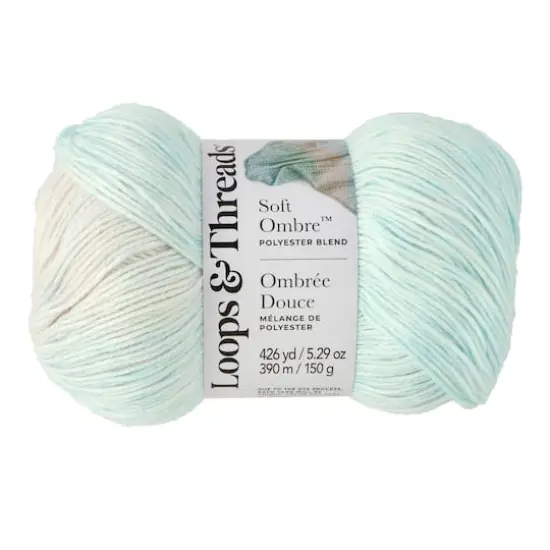 Soft Ombre&trade; Yarn by Loops & Threads&reg; Blush/Sky Blue/Mint {1}