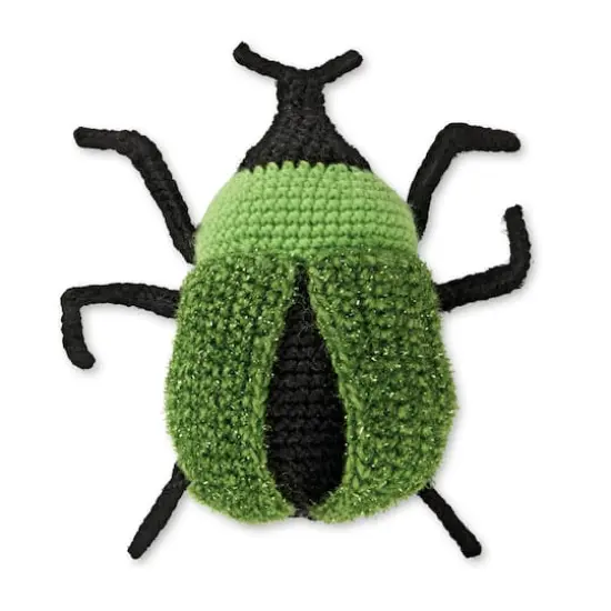Intermediate Beetle Amigurumi Crochet Kit by Loops & Threads® {1}
