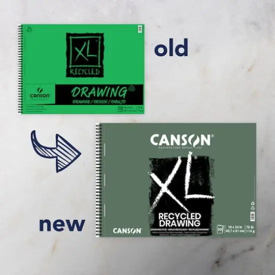 Canson&reg; XL&reg; Recycled Drawing Pad {4}
