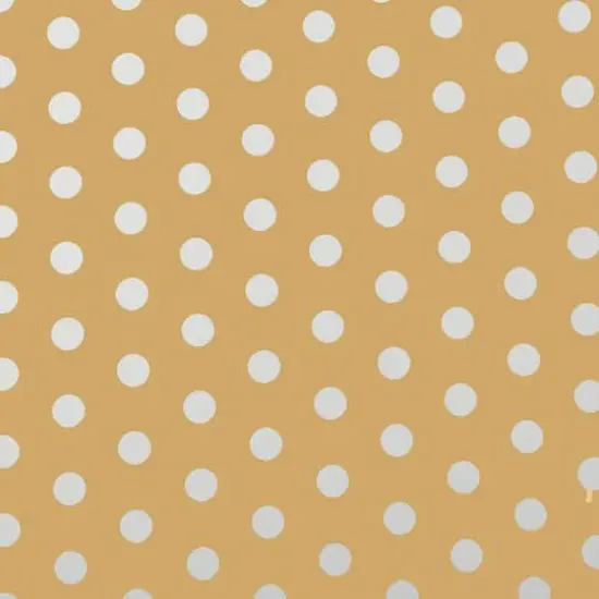 JAM Paper Polka Dot Gift Wrap Gold and White {6}
