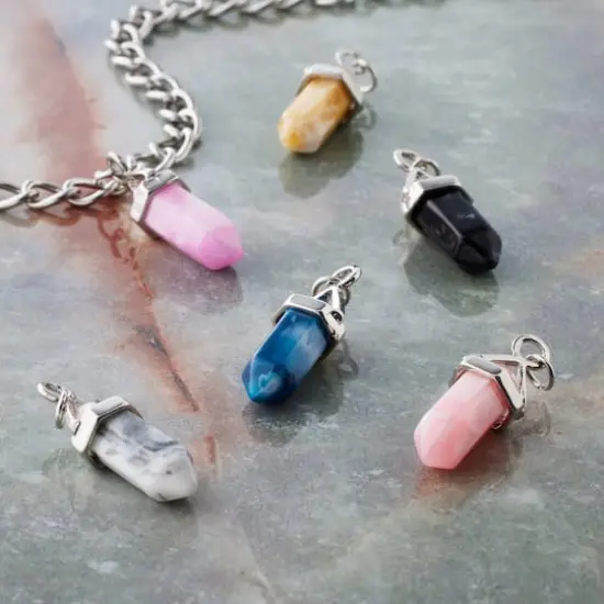 Mixed Faux Crystal Dagger Charm Set by Bead Landing&trade; {3}