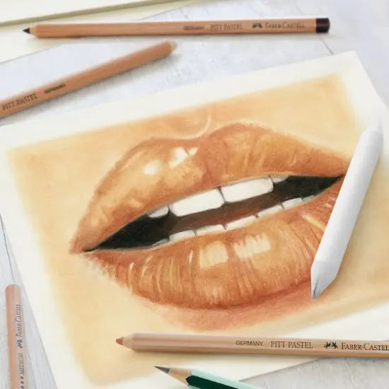 Faber-Castell 85 Piece Pitt Monochrome Drawing Set with Wood Case {4}