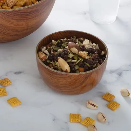 Luxe Party Mahogany Collection Small 5" Round Serving Bowl {3}