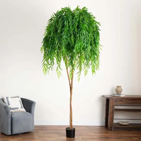 9ft. Real Touch Potted Willow Tree {3}