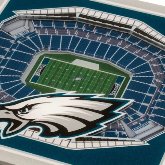 3D StadiumView Coasters Philadelphia Eagles {5}