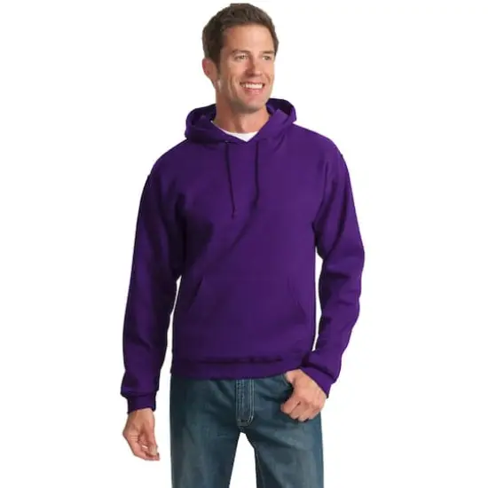 JERZEES® NuBlend® Unisex Pullover Hooded Sweatshirt Deep Purple {4}