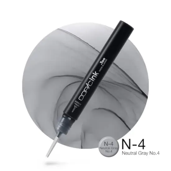 Copic&reg; Neutral Gray Ink Refill N-4 Neutral Gray No4 {1}