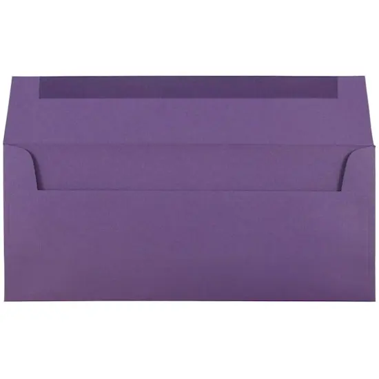 JAM Paper #10 Business Premium Straight Flap Envelopes, 50ct. Dark Purple {4}