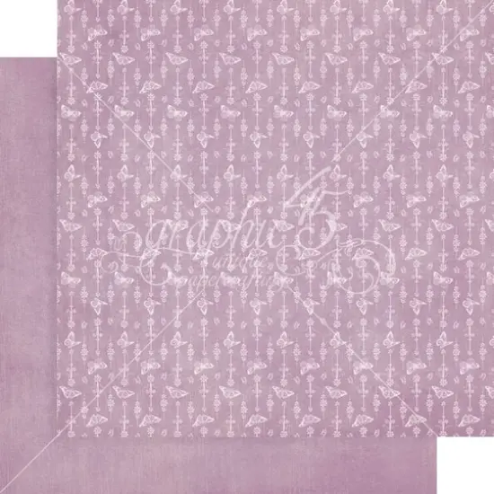 Graphic 45 Flower Market Patterns & Solids Double-Sided Paper Pad, 12" x 12" {6}