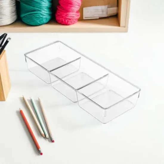 iDesign 3 Compartment Drawer Organizer {1}