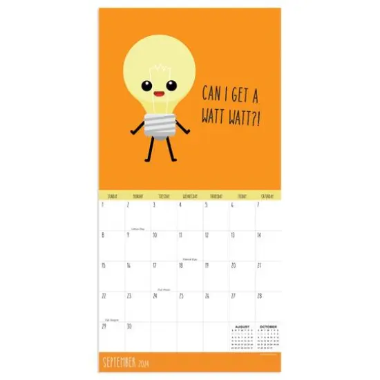 TF Publishing 2024 Puns Mini Calendar {4}