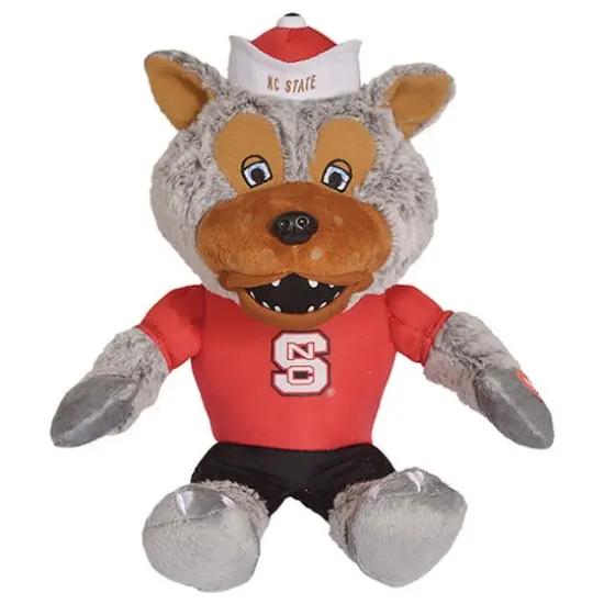 Santa's Workshop 9" North Carolina State University Musical Animated Mascot {1}