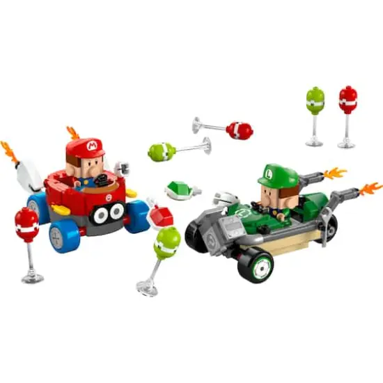 LEGO&reg; Super Mario&trade;: Mario Kart&trade; &ndash; Baby Mario vs. Baby Luigi Toy 72034 {3}
