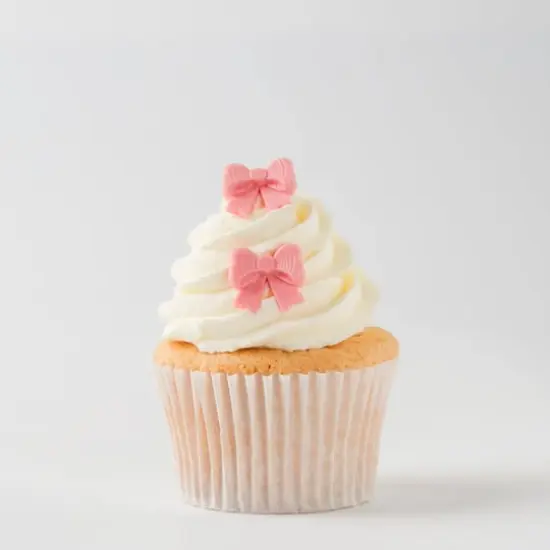 PME Cake Sweet Street&reg; Pink Shimmer Bows Icing Decorations {5}