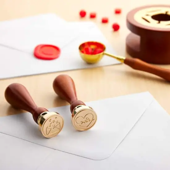 Envelope & Heart Wax Stamp Set by Recollections&trade; {3}