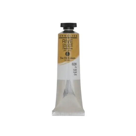 Sennelier Rive Gauche Oil Paint, 40mL 028 Gold {1}