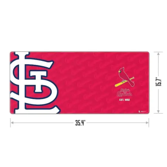 MLB Logo Series Desk Pad StLouis Cardinals {4}