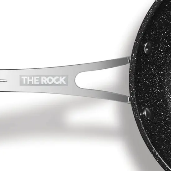The Rock&reg; by Starfrit&reg; 12" Stainless Steel Nonstick Fry Pan with Stainless Steel Handle {4}