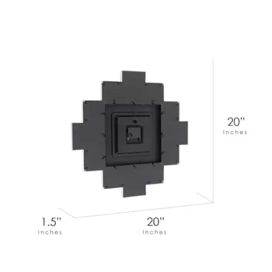 White Farmhouse Shabby-Chic "Memories" Picture Frame Wall Collage Clock {7}