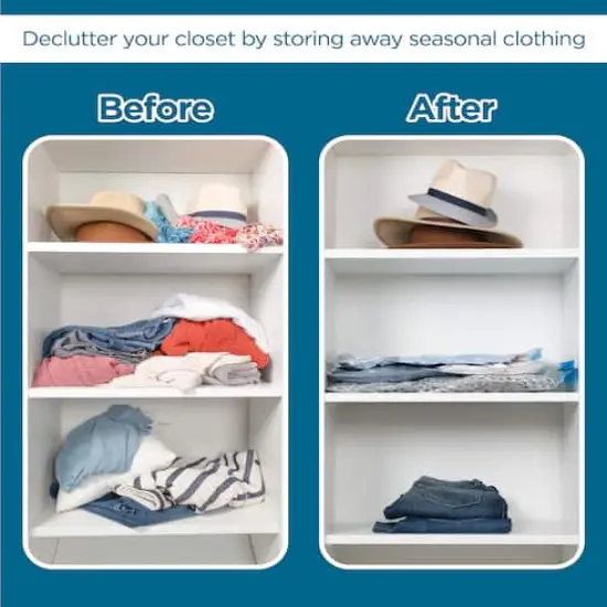 Honey Can Do Vacuum Compression Travel Storage Bag Set {6}