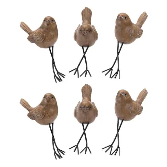 Etched Bird Shelf Sitter Set {10}