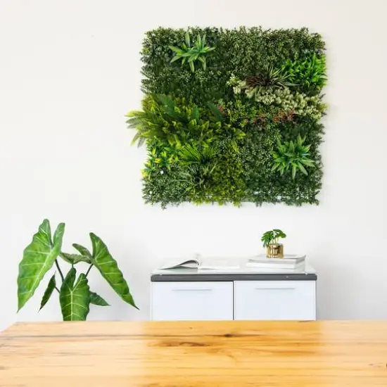40" Madagascar Forest Artificial Living Wall Panel {6}