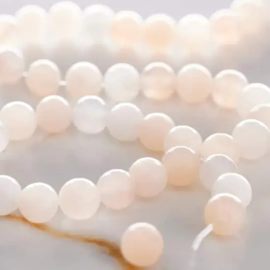 Light Pink Aurora Opal Round Beads, 6mm by Bead Landing&trade; {3}