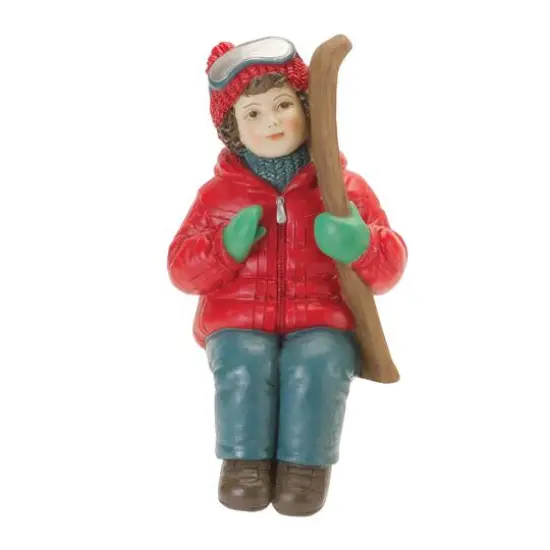 Holiday Children Shelf Sitter with Skis & Skates Set {3}