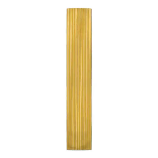 Lines Indoor/Outdoor Table Runner Yellow {1}