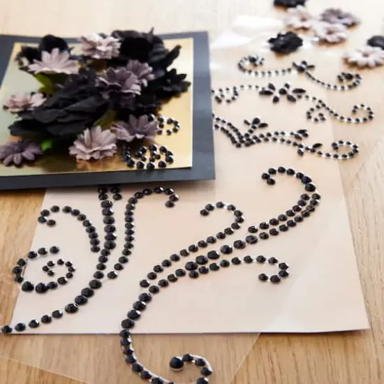 Black Flourish Design Stickers by Recollections&trade; {5}