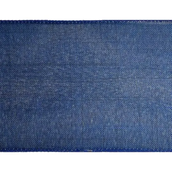 4" x 18ft. Faux Linen Wired Ribbon by Celebrate It&trade; D&eacute;cor {5}