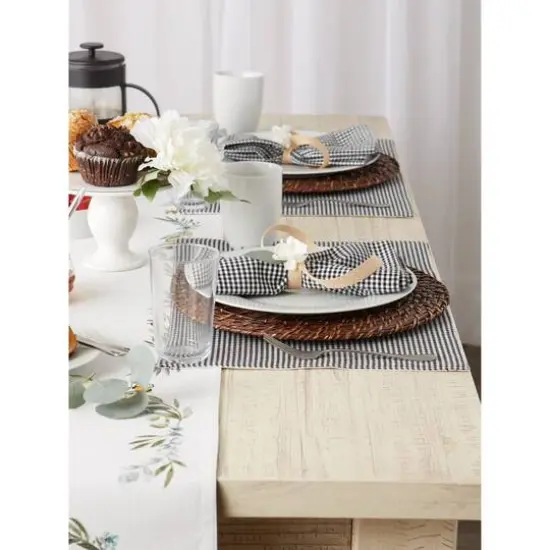 DII&reg; Bee Kind Reversible Embellished Placemats, 6ct.  {9}